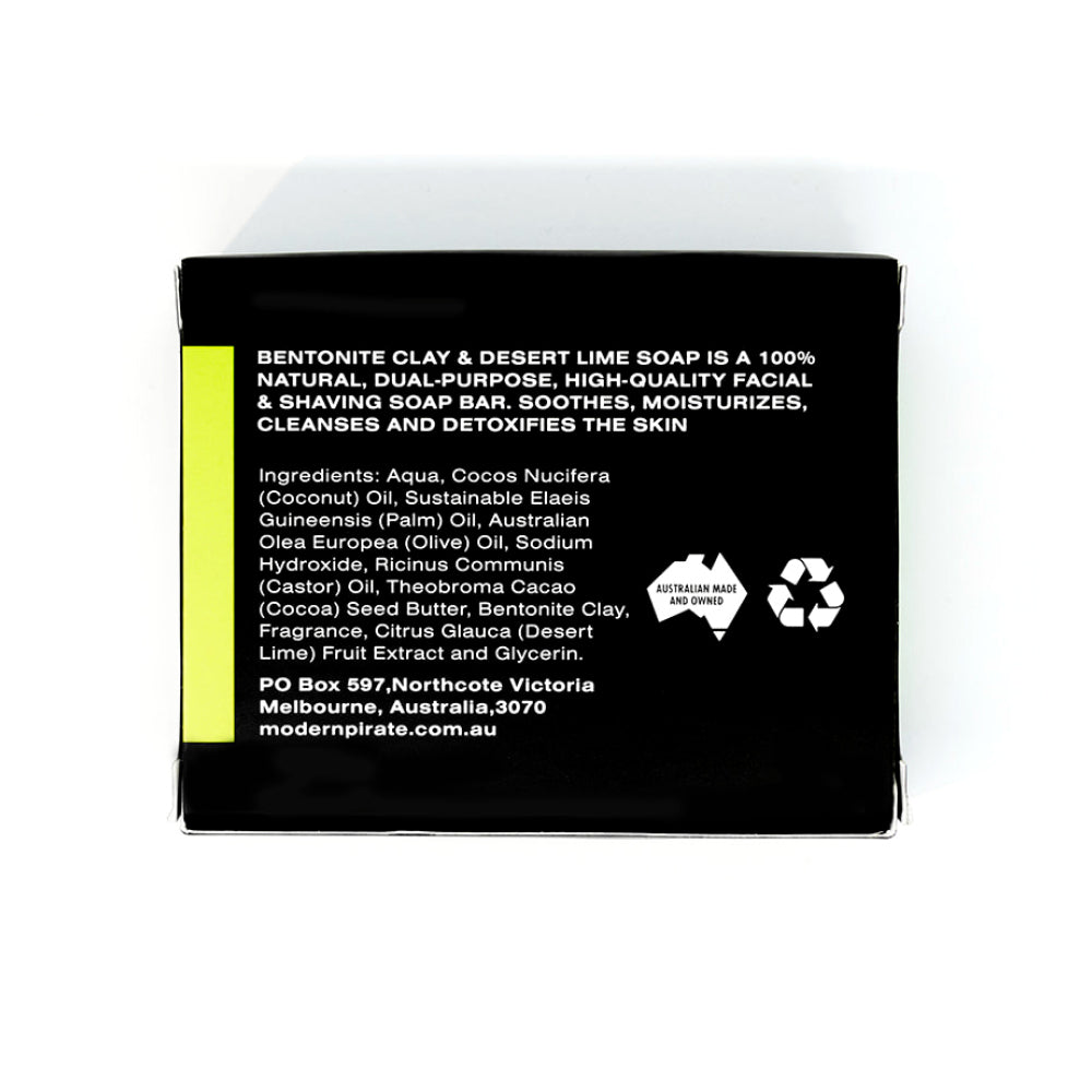 Bentonite Clay Face & Shave Soap