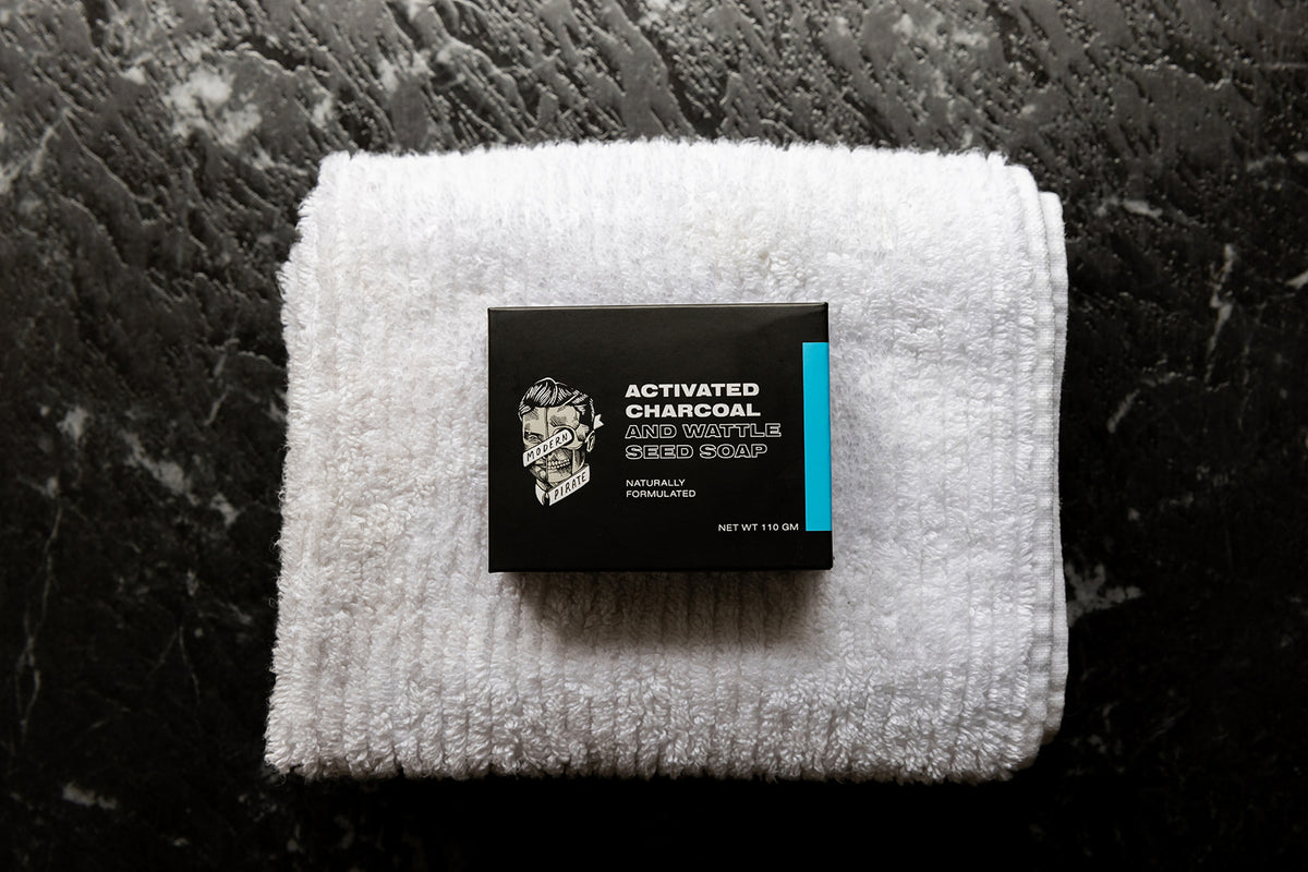 ACTIVATED CHARCOAL & WATTLE SEED SOAP
